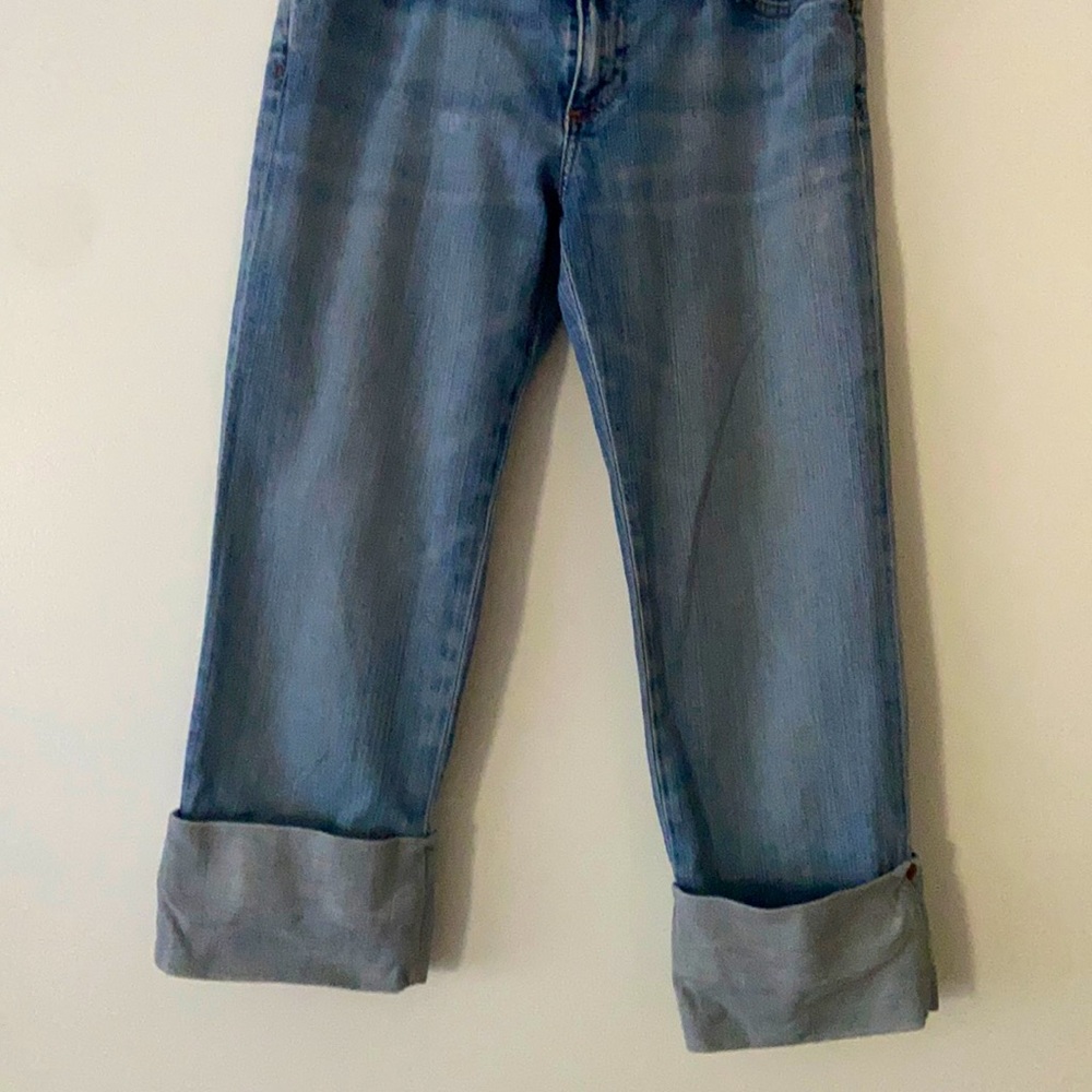 vintage AG “The Short” Cropped Cuff Jeans